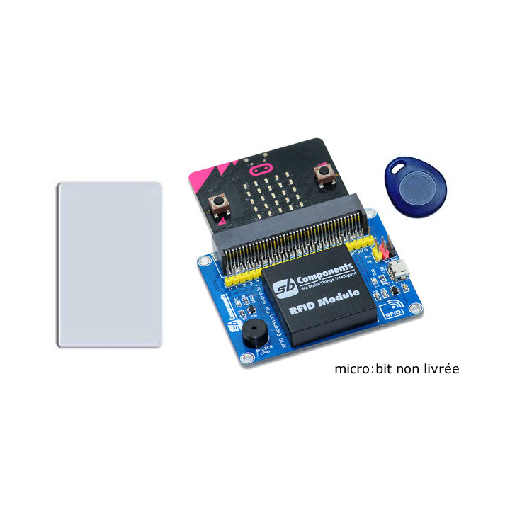 Utilisation de la platine RFID avec une micro:bit