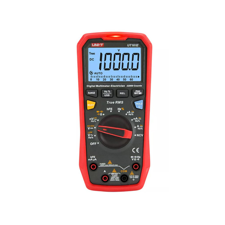 Multimètre USB 22000 points UT161E
