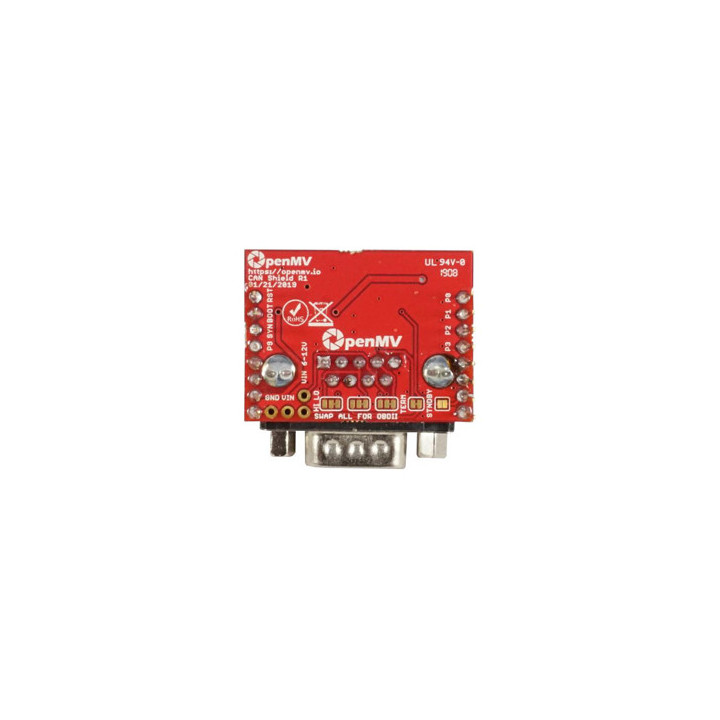 Ponts de soudure de configuration de la platine CAN Shield pour OpenMV Cam H7