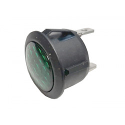 Voyant rond vert 20 mm 230V - 1