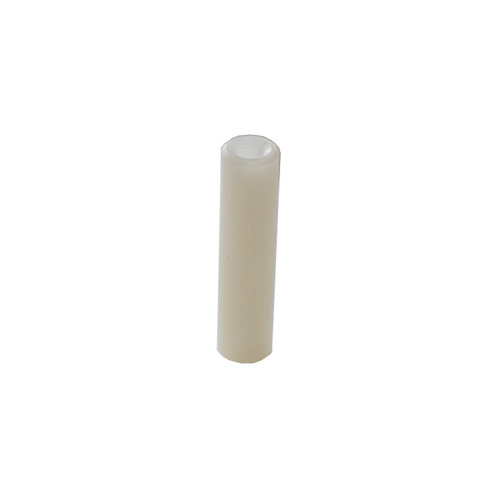 Entretoise nylon blanche 25 mm  - 1