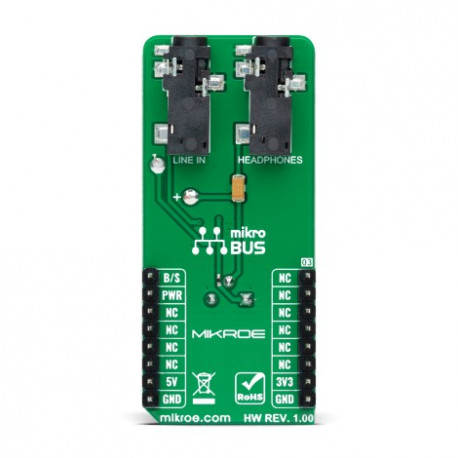 Vue arrière du module Speaker click MIKROE-4662