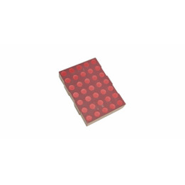 Matrice 5x7 leds rouges LiteOn LTP2057AHR
