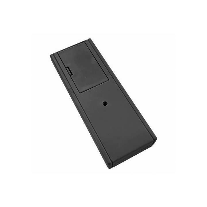 Coffret plastique 127 x 46 x 24 mm (noir)  - 2