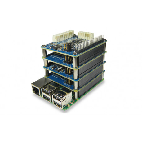 Exemple d'utilisation des plusieurs platine DIgilent® mesure de tension DAQ HAT MCC118 avec une Raspberry PI Exemple d'utilisation des plusieurs platine DIgilent® mesure de tension DAQ HAT MCC118 avec une Raspberry PI