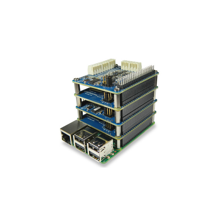 Exemple d'utilisation des plusieurs platine DIgilent® mesure de tension DAQ HAT MCC118 avec une Raspberry PI