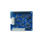 Vue de dessus de platine DIgilent® mesure de tension DAQ HAT MCC128 pour Raspberry PI Vue de dessus de platine DIgilent® mesure de tension DAQ HAT MCC128 pour Raspberry PI