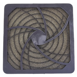 Grille avec filtre pour ventilateur 120 x 120 mm
