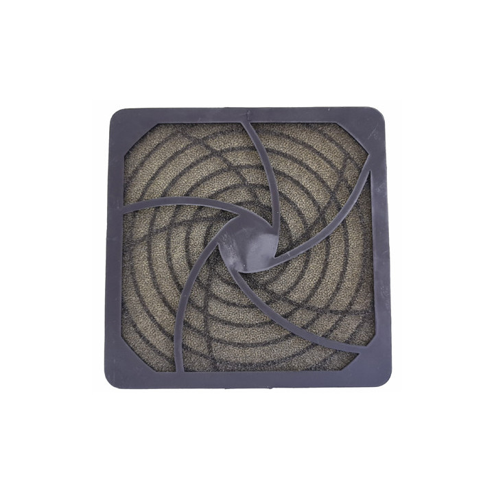 Grille avec filtre pour ventilateur 120 x 120 mm