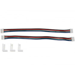 Cordons 4 contacts avec clip de montage - 1