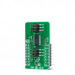 Vue de côté du convertisseur ADC 13 click - MIKROE-4743