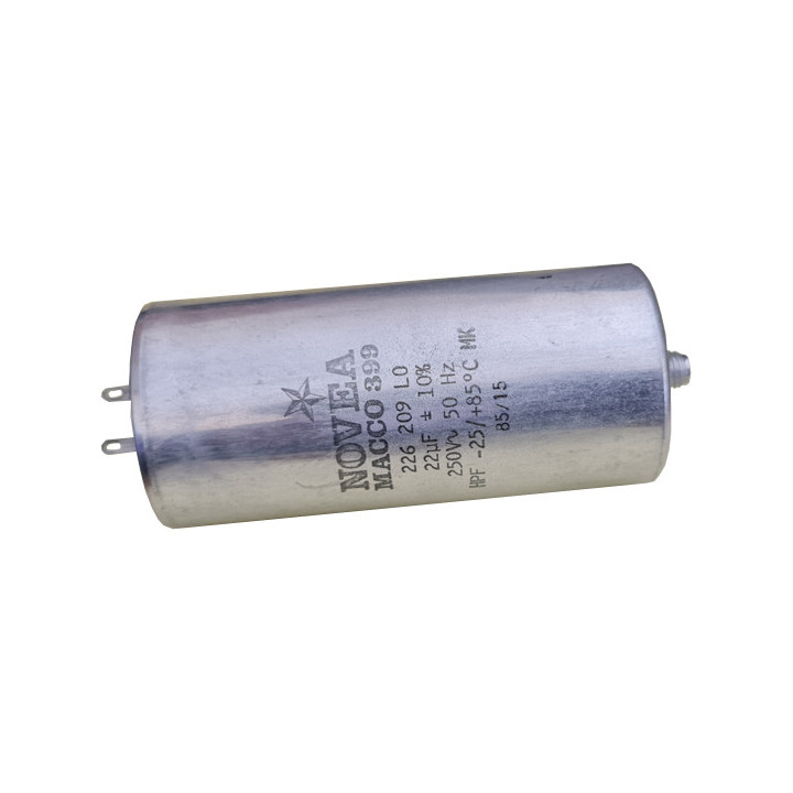 Condensateur de démarrage 22µF/250VAC
