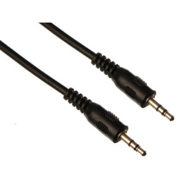 Cordon Jack Stéréo 3,5mm M-m (1,5m)