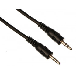 Cordon Jack Stéréo 3,5mm M-m (1,5m) - 1
