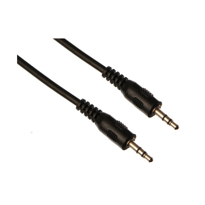 Cordon Jack Stéréo 3,5mm M-m (1,5m)