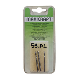 Forets hélicoïdaux 2,8 mm Maxicraft® 89061