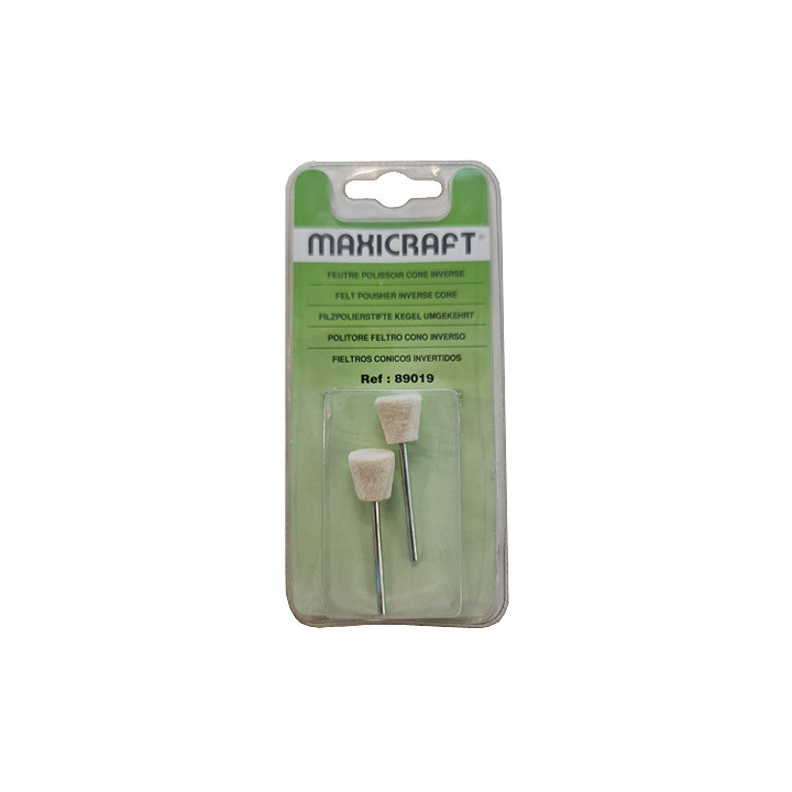 Feutres polissoir cône inversé Maxicraft® 89019
