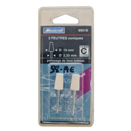 Feutres coniques 10 mm Maxicraft® 89018