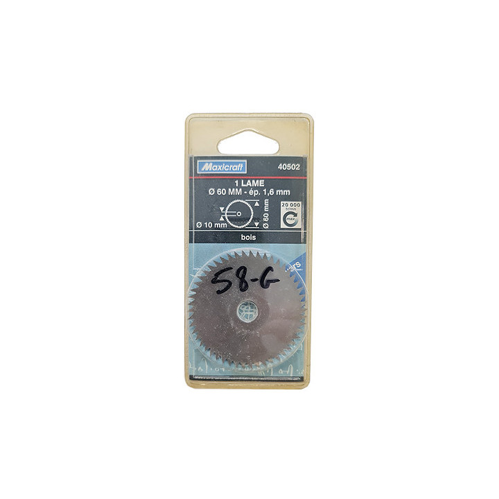 Lames Maxicraft® 40502 pour scie circulaire