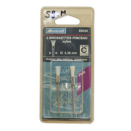 Brossettes pinceau nylon Maxicraft® 89036
