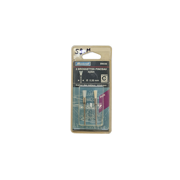 Brossettes pinceau nylon Maxicraft® 89036