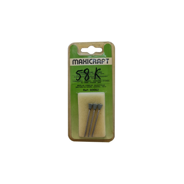 Meules coniques inversées Maxicraft® 89002