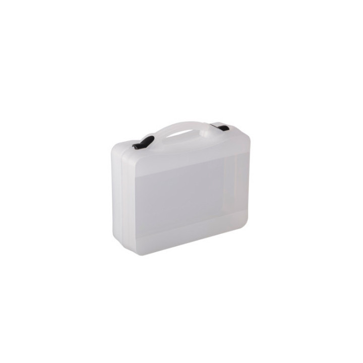 Mallette de rangement transparente 25 cm  - 1