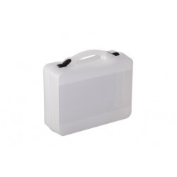 Mallette de rangement transparente 34 cm - 1