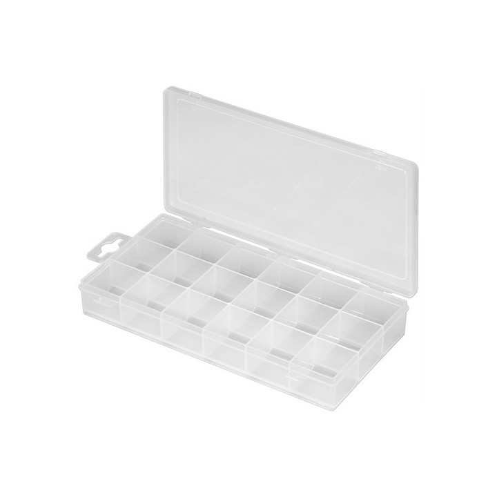 Boite de rangement 20 cm à 18 compartiments