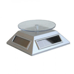 Plateau présentoir tournant solaire