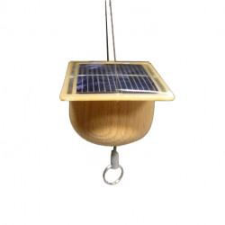 Plafonnier tournant solaire