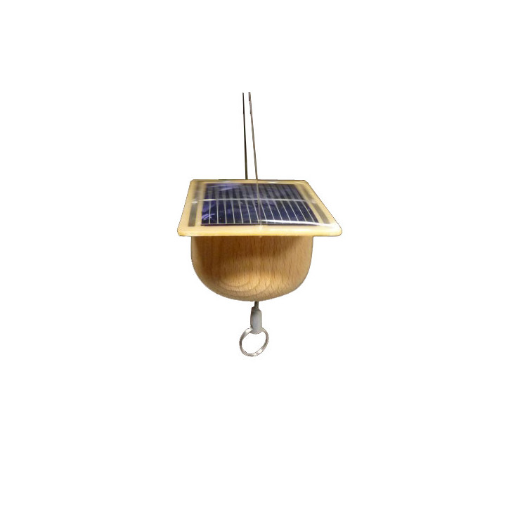 Plafonnier tournant solaire