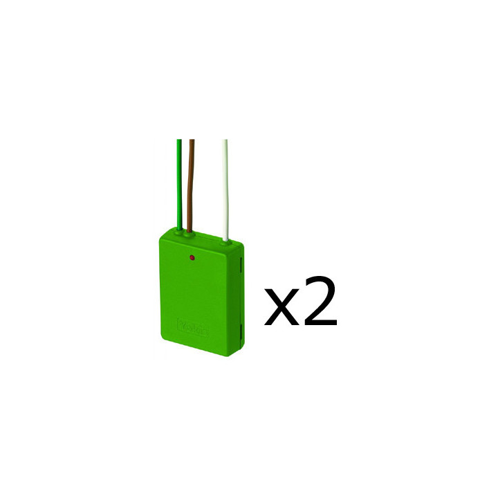 Modules émetteurs 2 canaux Yokis® E2BPP