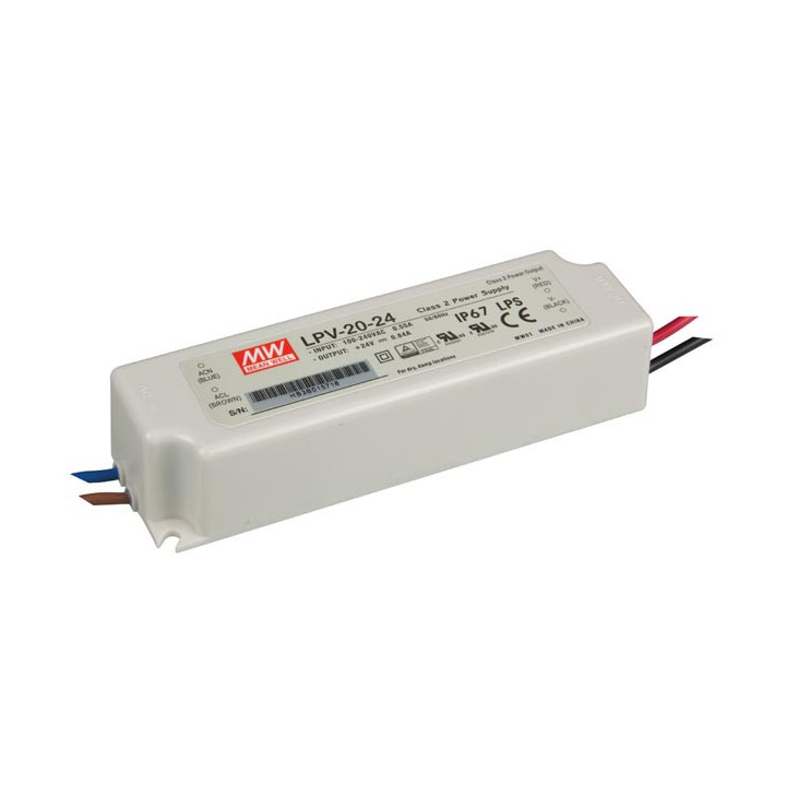 Alimentation à découpage 24V-20W MEAN WELL LPV-20-24