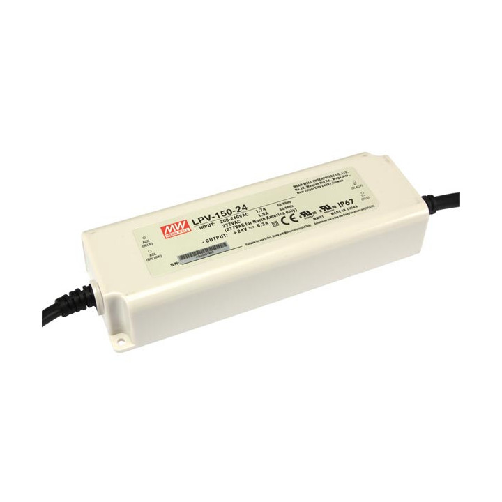 Alimentation à découpage 24V-150W MEAN WELL® LPV-150-24