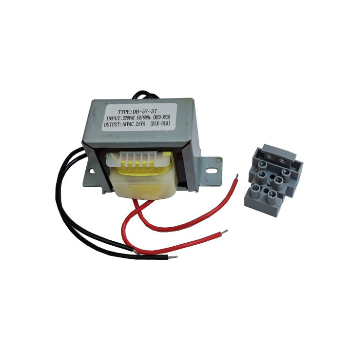 Transfo châssis ouvert 1 x 18 Vac - 25 VA