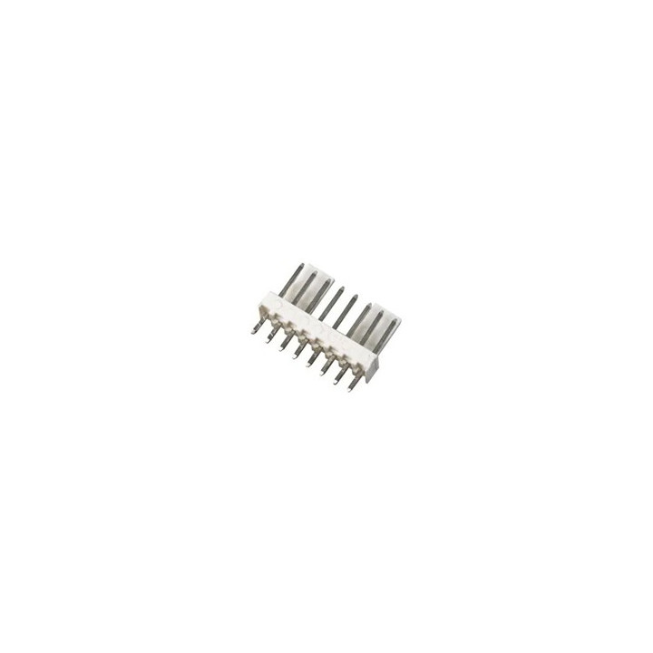 Connecteur mâle droit 8 contacts pour PCB  - 1