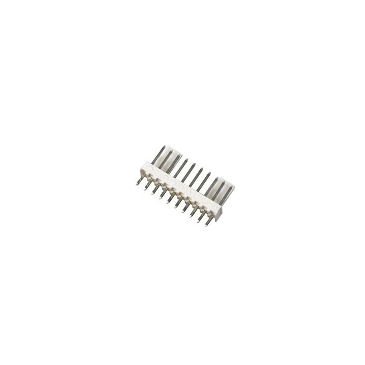 Connecteur mâle 10 contacts pour PCB molex KK 254 6410