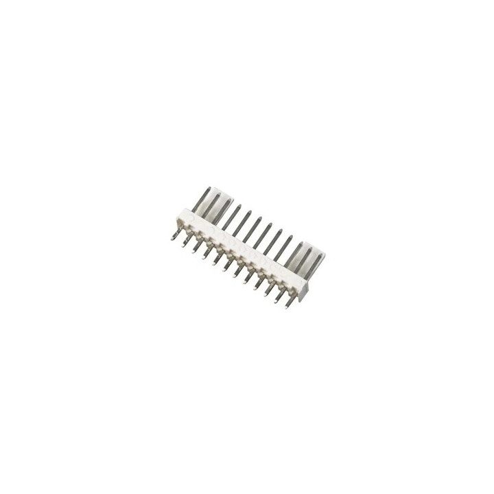Connecteur mâle 12 contacts pour PCB molex KK 254 6410