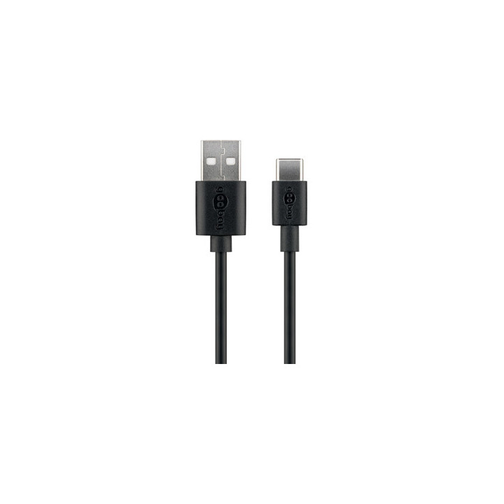 USB A mâle vers USB-C mâle (1m)  - 1
