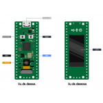 Détails de la carte TinyML RP2040 Pico4ML