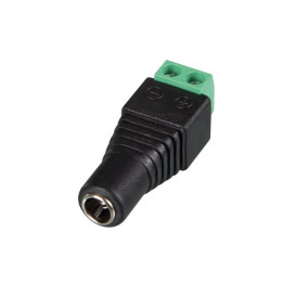 Fiche DC femelle 2,1x5,5 mm (à visser)  - 1
