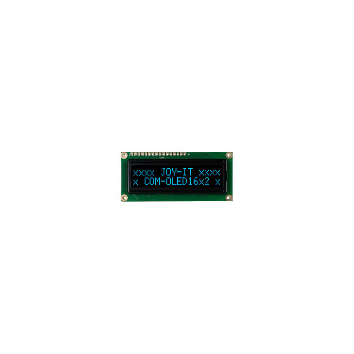 Afficheur OLED 2 x 16 caractères COM-OLED16x2