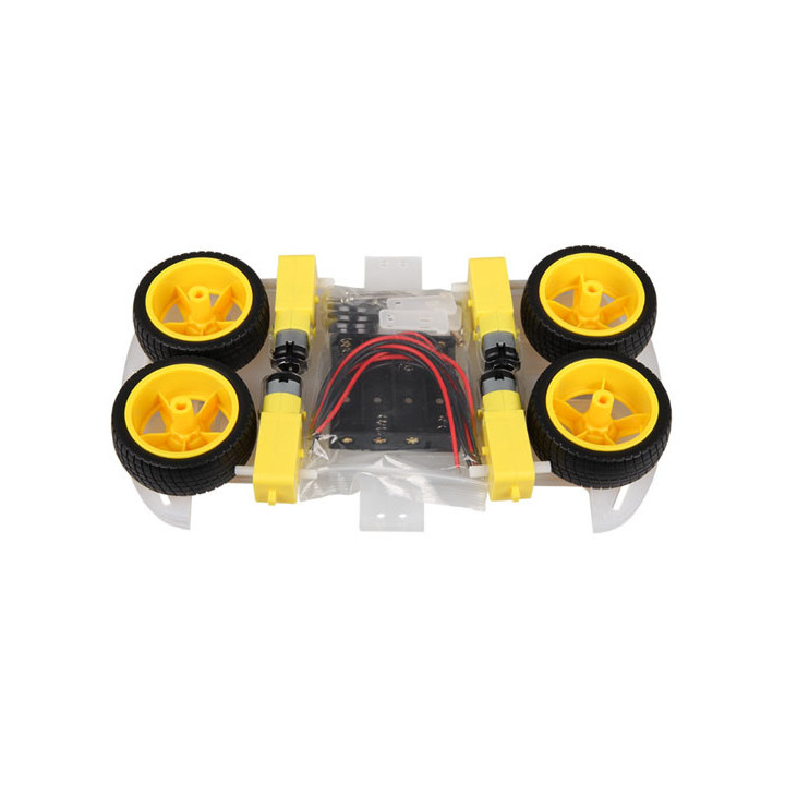 Détail du contenu de la base robotique Joy-IT Robot-03