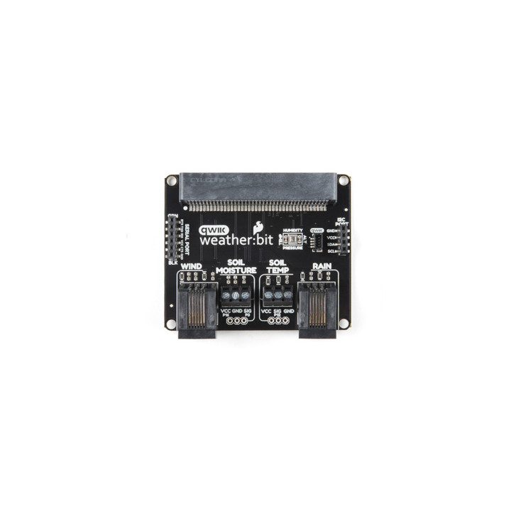 Vue de dessus du module weather:bit (Qwiic) DEV-15837