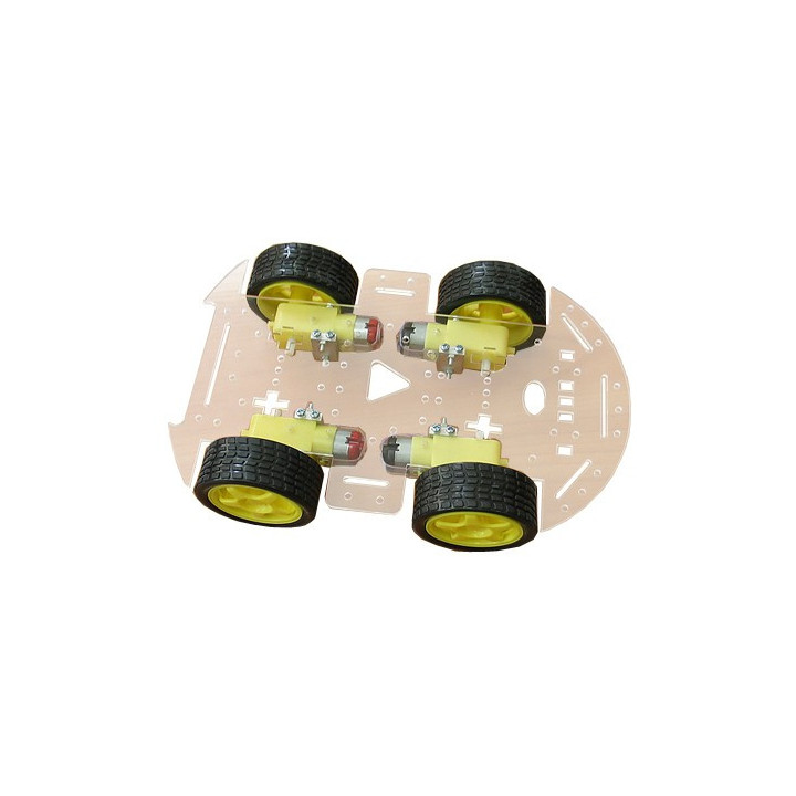Base robotique OL2 à 4 roues motrices