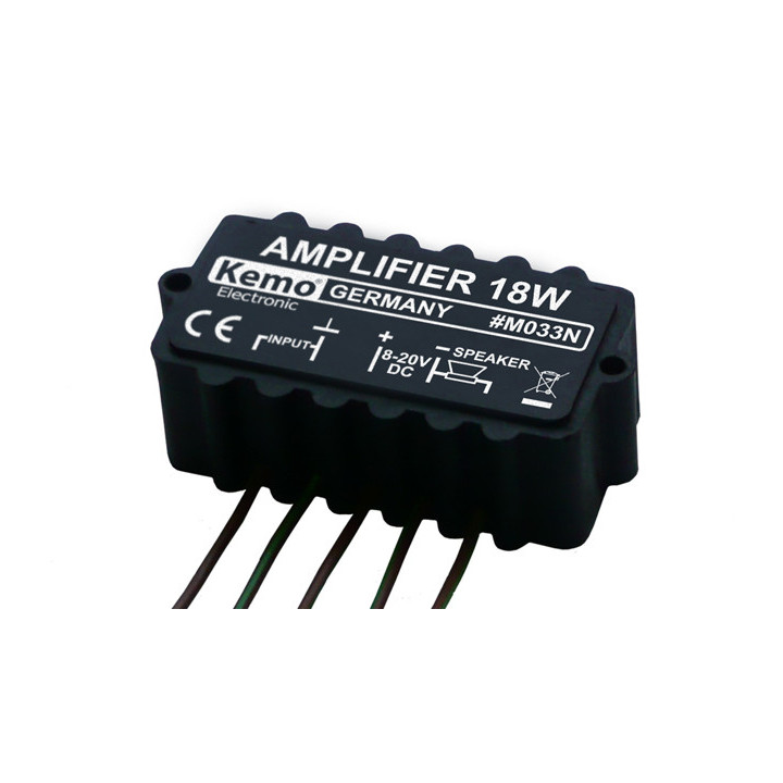 Amplificateur audio 18W universel Kemo M033N