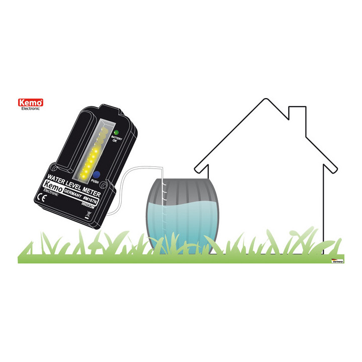 Exemple d'application du module indicateur de niveau Kemo® M167N