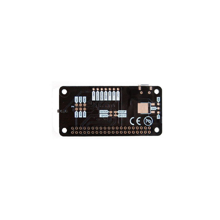 Face arrière de la carte Witty Pi 3 Mini horloge RTC et alimentation pour Raspberry Pi
