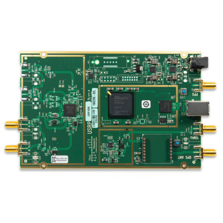 Vue de dessus de la plate-forme radio logiciel Ettus USRP B200 Vue de dessus de la plate-forme radio logiciel Ettus USRP B200